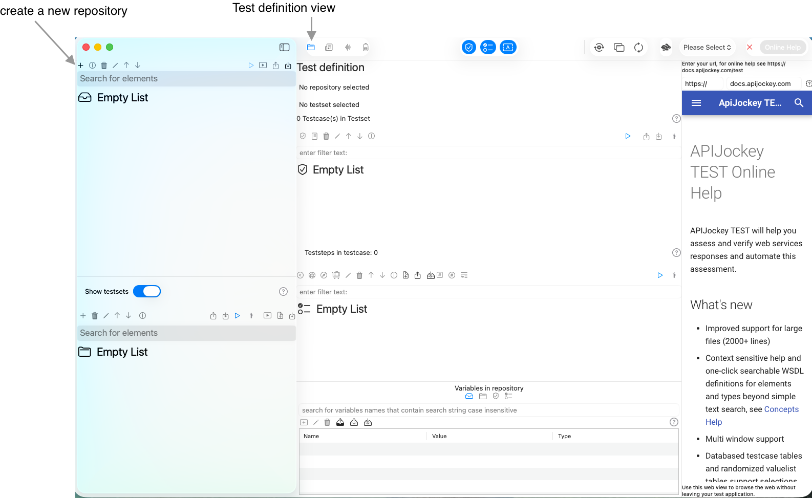 Button APIJockey Sidebar new Repository